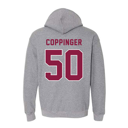 EKU - NCAA Football : Liam Coppinger - Classic Shersey Hooded Sweatshirt-1