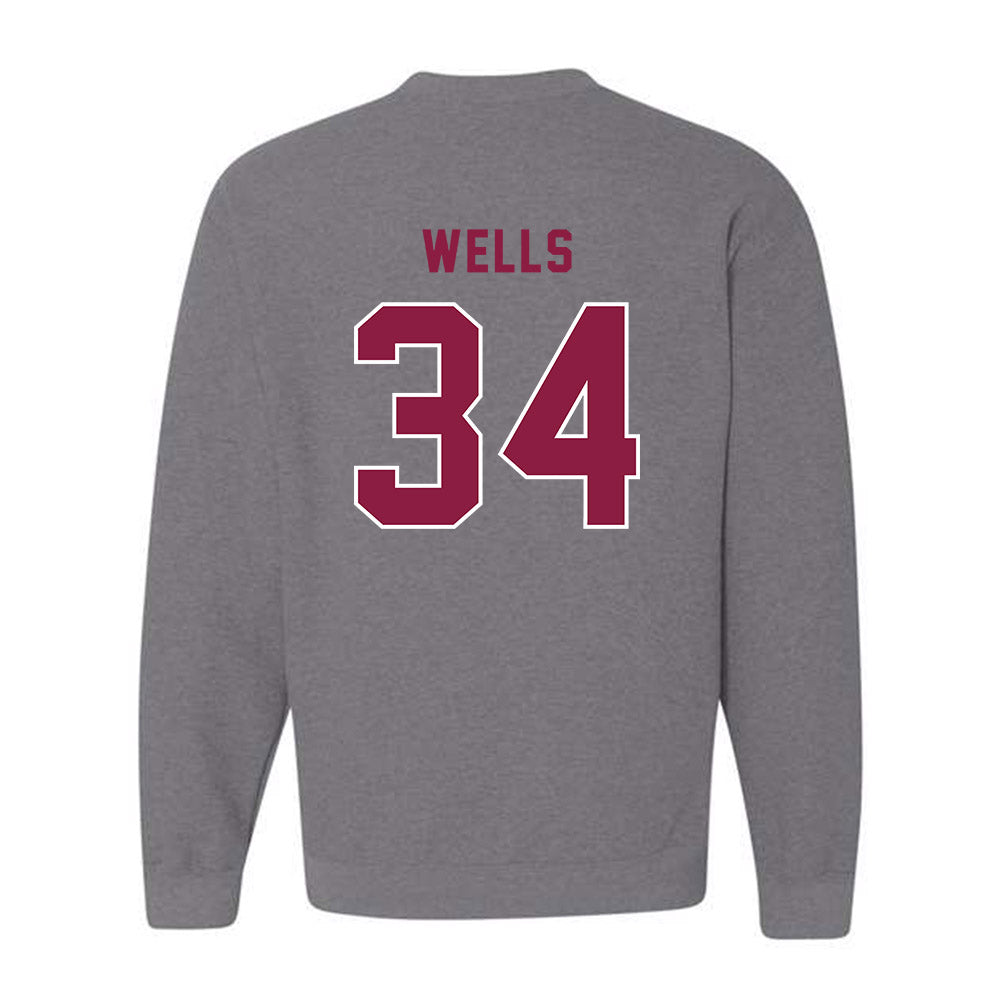 EKU - NCAA Football : Brody Wells - Classic Shersey Crewneck Sweatshirt-1