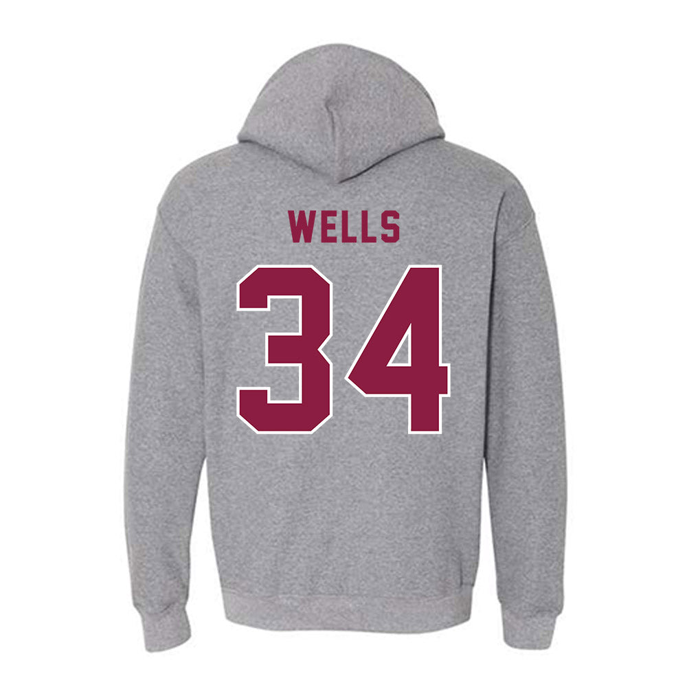 EKU - NCAA Football : Brody Wells - Classic Shersey Hooded Sweatshirt-1