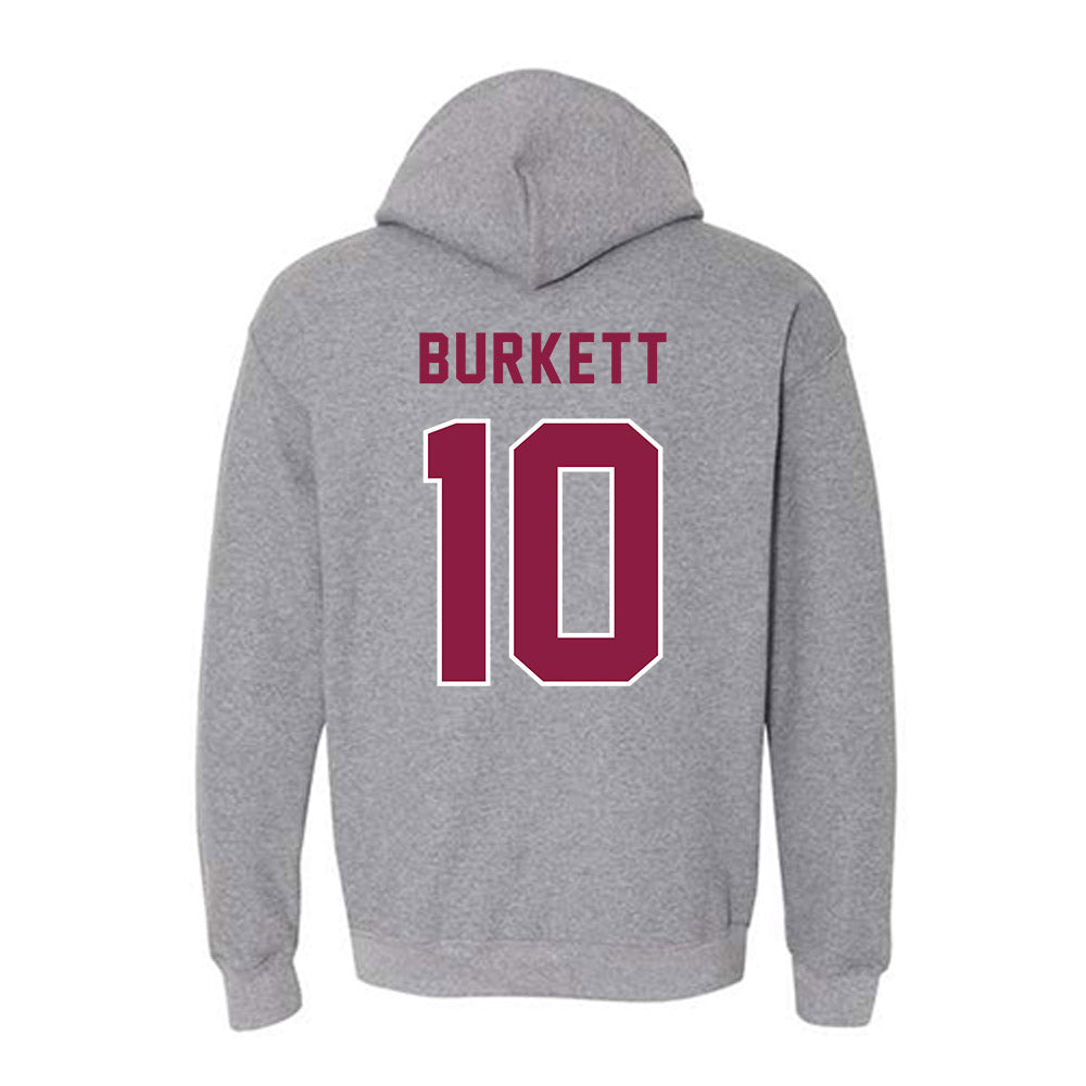EKU - NCAA Football : Myles Burkett - Classic Shersey Hooded Sweatshirt-1