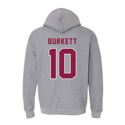 EKU - NCAA Football : Myles Burkett - Classic Shersey Hooded Sweatshirt-1