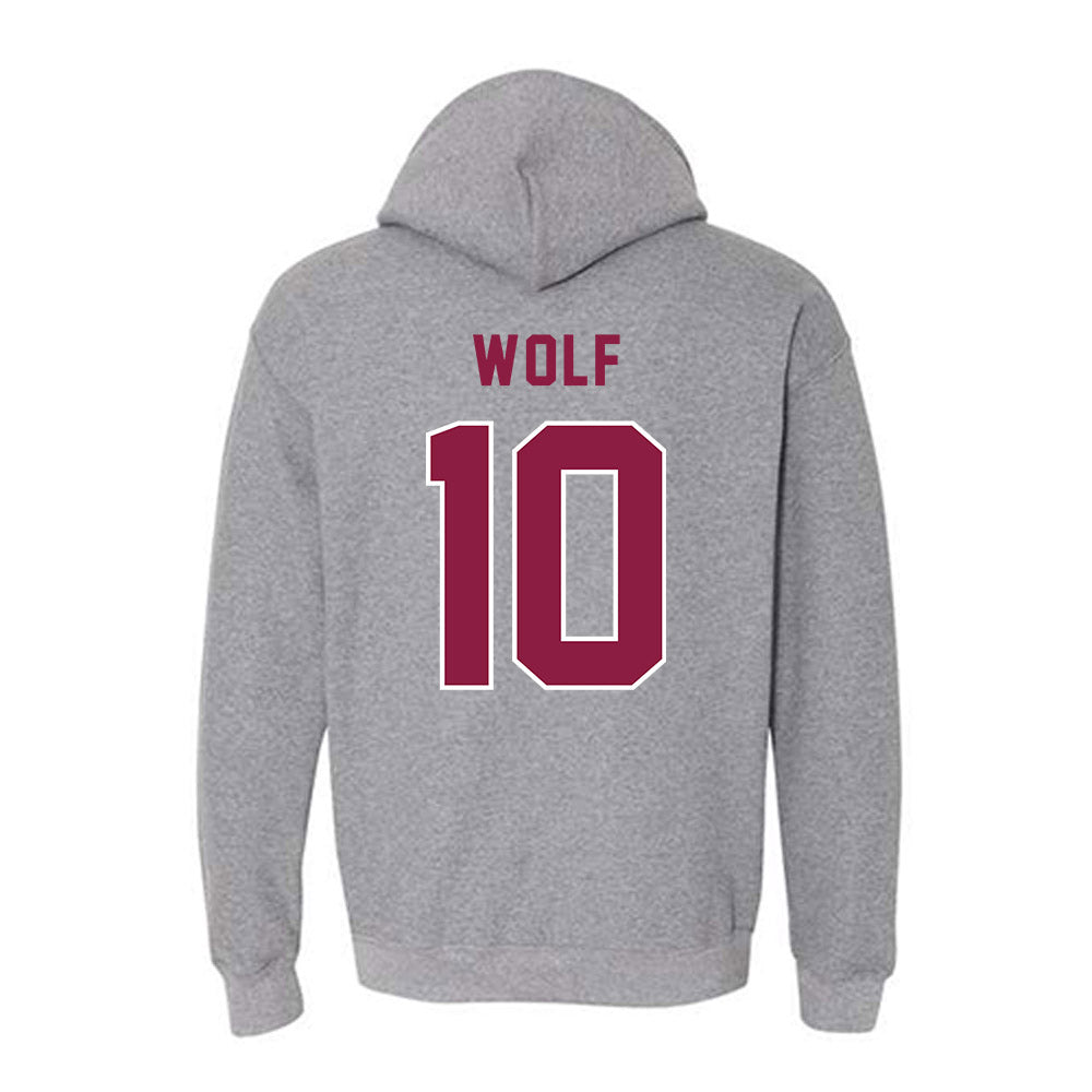 EKU - NCAA Women's Soccer : Emma Wolf - Classic Shersey Hooded Sweatshirt-1
