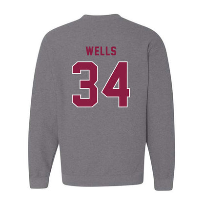 EKU - NCAA Football : Brody Wells - Classic Shersey Crewneck Sweatshirt-1