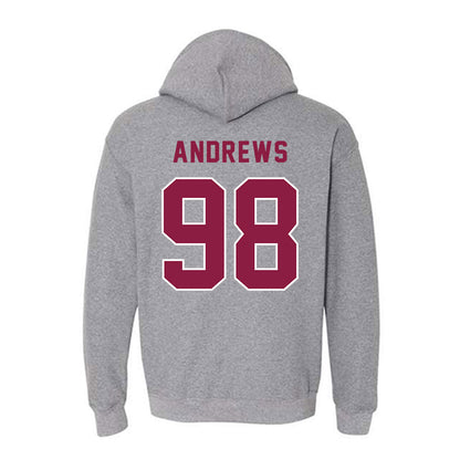 EKU - NCAA Football : Cedric Andrews - Classic Shersey Hooded Sweatshirt-1
