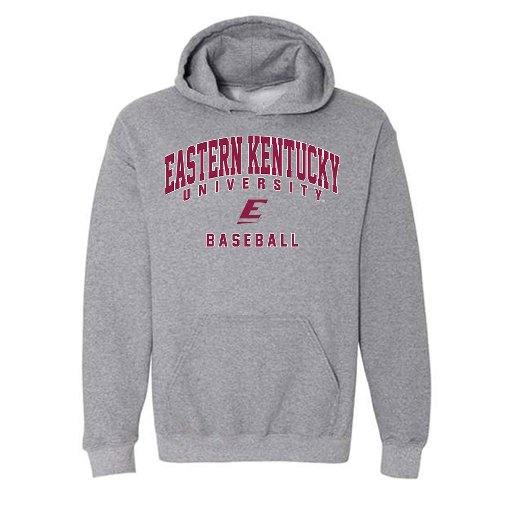 EKU - NCAA Baseball : Myles Johnson - Classic Shersey Hooded Sweatshirt-0