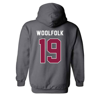 EKU - NCAA Football : Amontez Woolfolk - Classic Shersey Hooded Sweatshirt-1