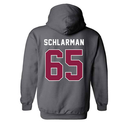 EKU - NCAA Football : Joe Schlarman - Classic Shersey Hooded Sweatshirt-1