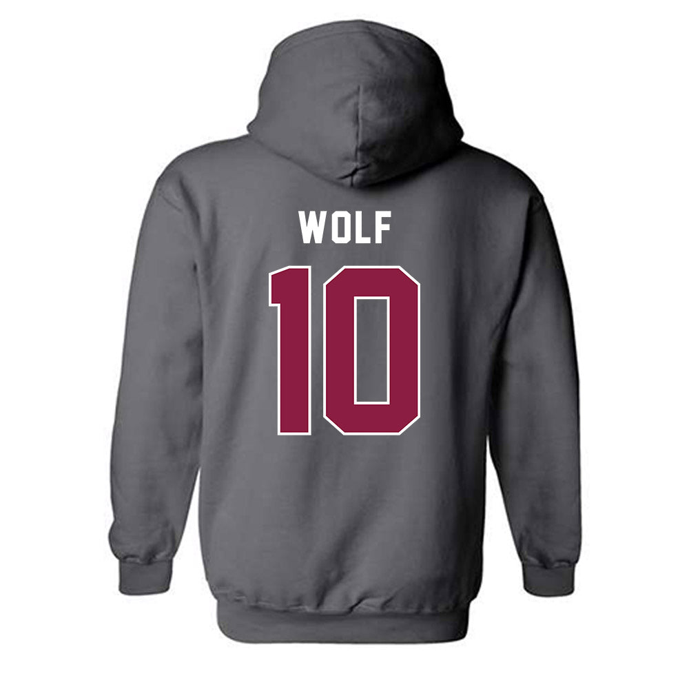 EKU - NCAA Women's Soccer : Emma Wolf - Classic Shersey Hooded Sweatshirt-1