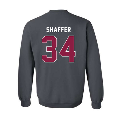 EKU - NCAA Baseball : Silas Shaffer - Classic Shersey Crewneck Sweatshirt-1