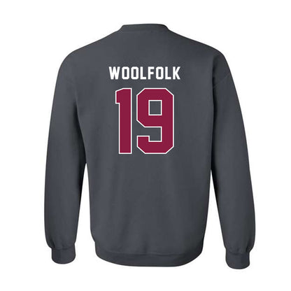 EKU - NCAA Football : Amontez Woolfolk - Classic Shersey Crewneck Sweatshirt-1