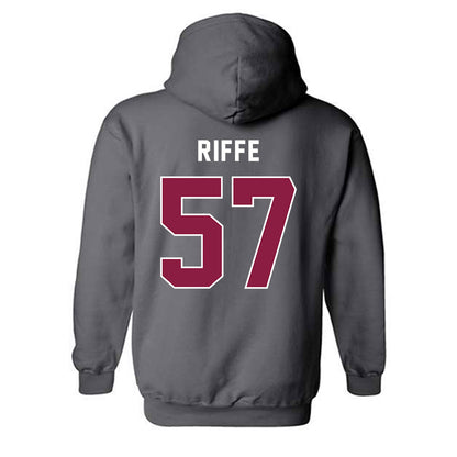 EKU - NCAA Football : Graysen Riffe - Classic Shersey Hooded Sweatshirt-1