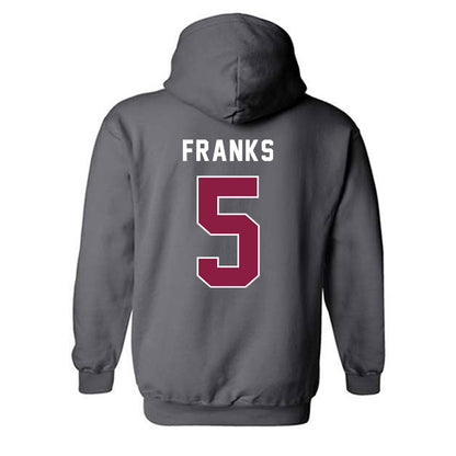 EKU - NCAA Football : Khatavian Franks - Classic Shersey Hooded Sweatshirt-1