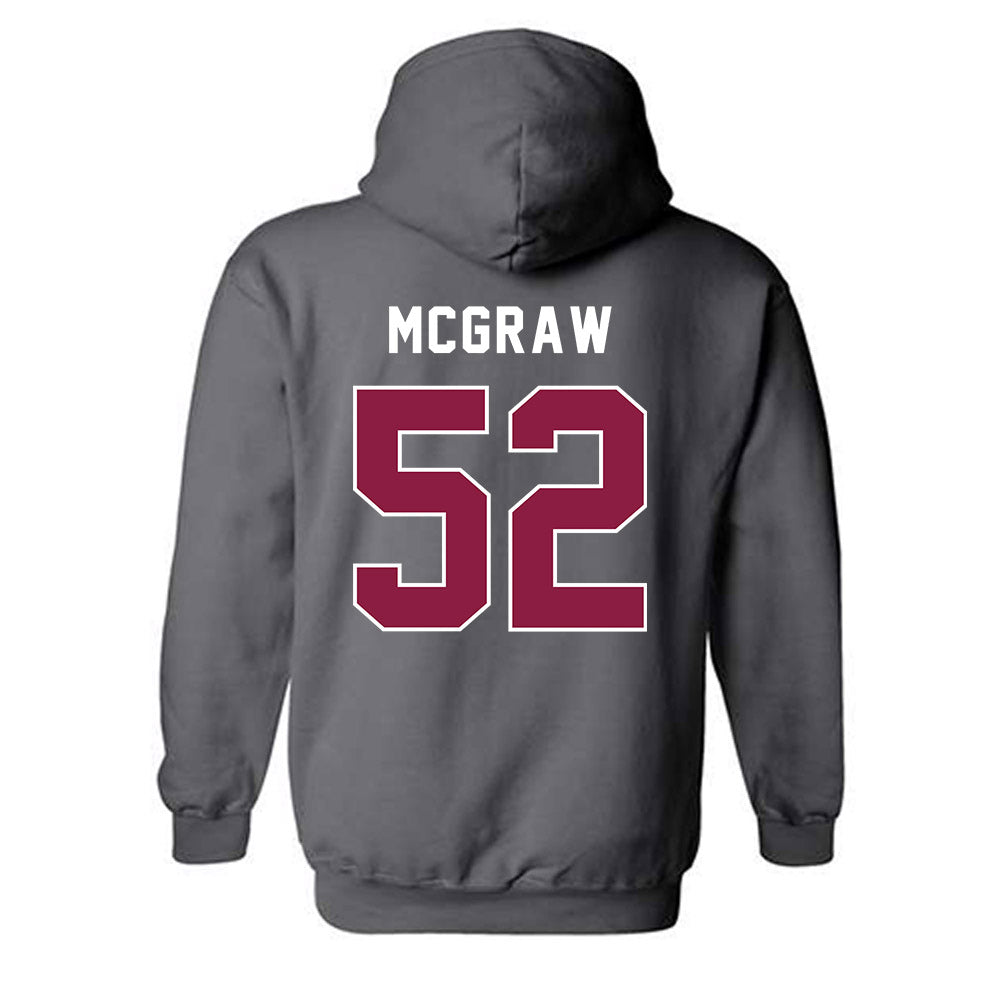 EKU - NCAA Football : Brandon McGraw - Classic Shersey Hooded Sweatshirt-1