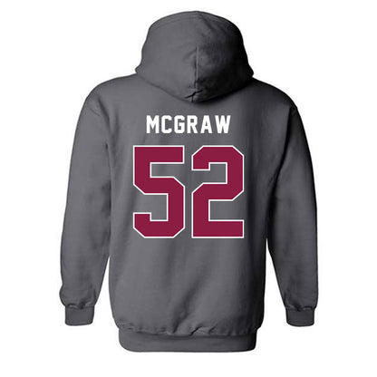 EKU - NCAA Football : Brandon McGraw - Classic Shersey Hooded Sweatshirt-1