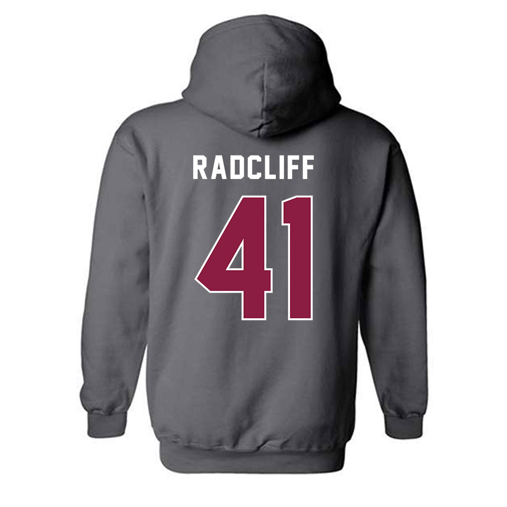 EKU - NCAA Baseball : Ryan Radcliff - Classic Shersey Hooded Sweatshirt-1