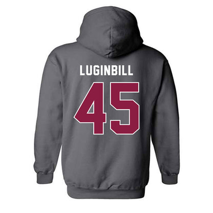 EKU - NCAA Football : Quaid Luginbill - Classic Shersey Hooded Sweatshirt-1