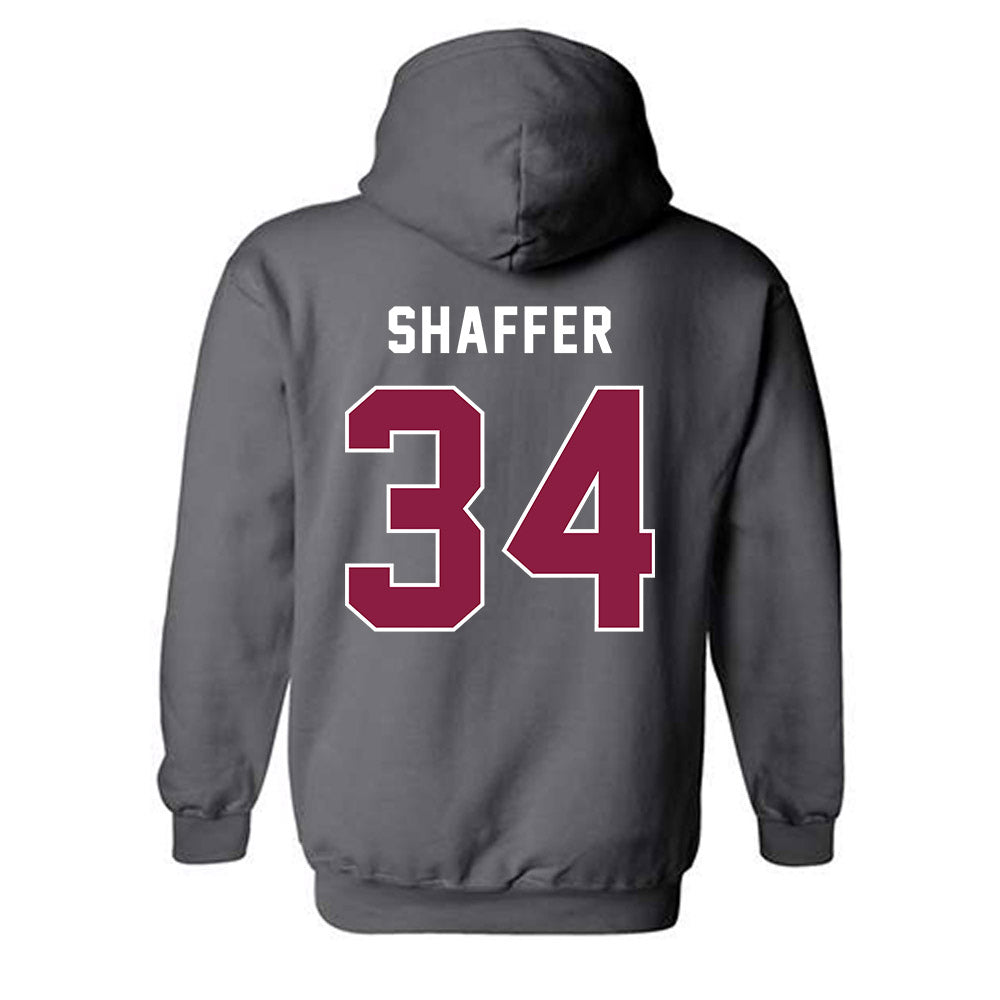 EKU - NCAA Baseball : Silas Shaffer - Classic Shersey Hooded Sweatshirt-1