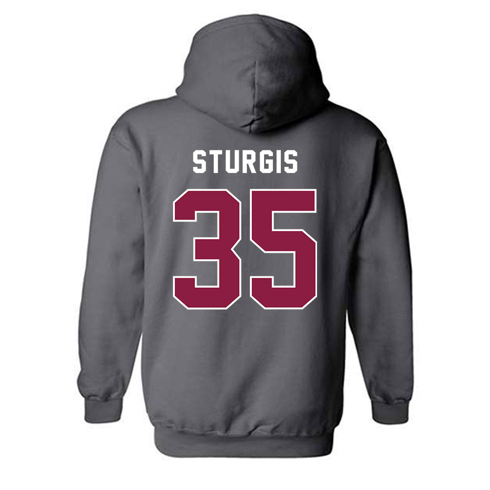 EKU - NCAA Football : Davion Sturgis - Classic Shersey Hooded Sweatshirt-1