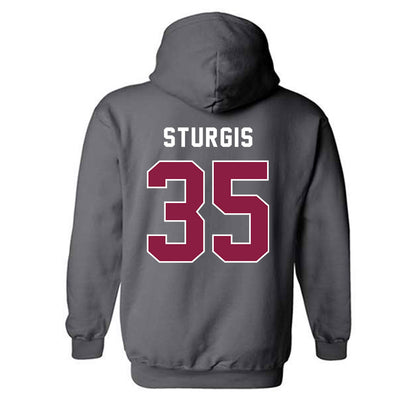 EKU - NCAA Football : Davion Sturgis - Classic Shersey Hooded Sweatshirt-1