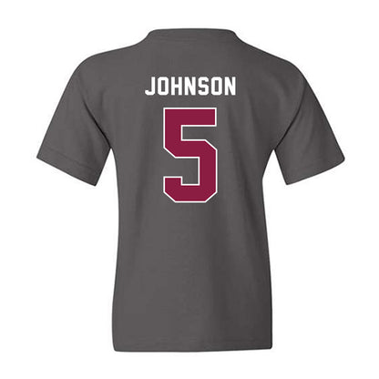 EKU - NCAA Baseball : Ryan Johnson - Classic Shersey Youth T-Shirt-1