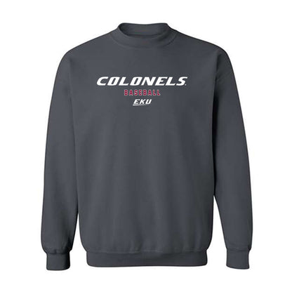 EKU - NCAA Baseball : Silas Shaffer - Classic Shersey Crewneck Sweatshirt-0