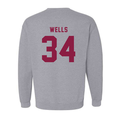 EKU - NCAA Football : Brody Wells - Classic Shersey Crewneck Sweatshirt-1