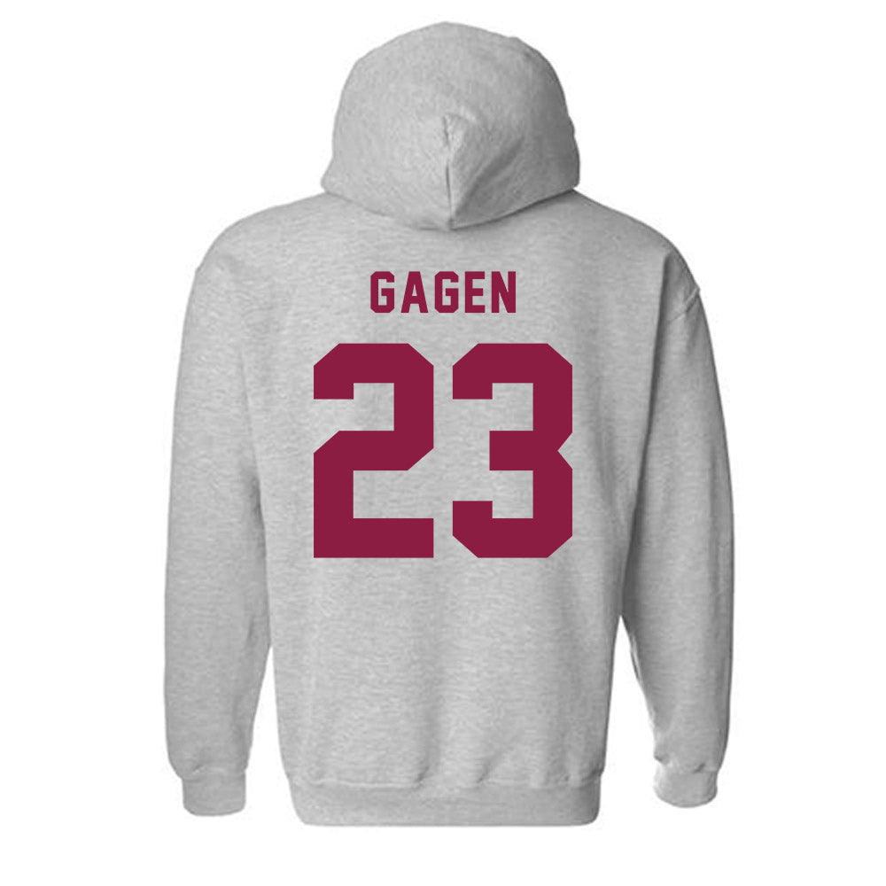 EKU - NCAA Baseball : Bradley Gagen - Classic Shersey Hooded Sweatshirt-1