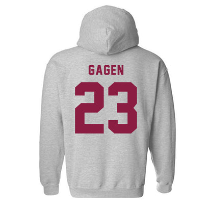 EKU - NCAA Baseball : Bradley Gagen - Classic Shersey Hooded Sweatshirt-1