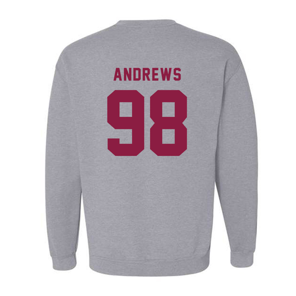 EKU - NCAA Football : Cedric Andrews - Classic Shersey Crewneck Sweatshirt-1
