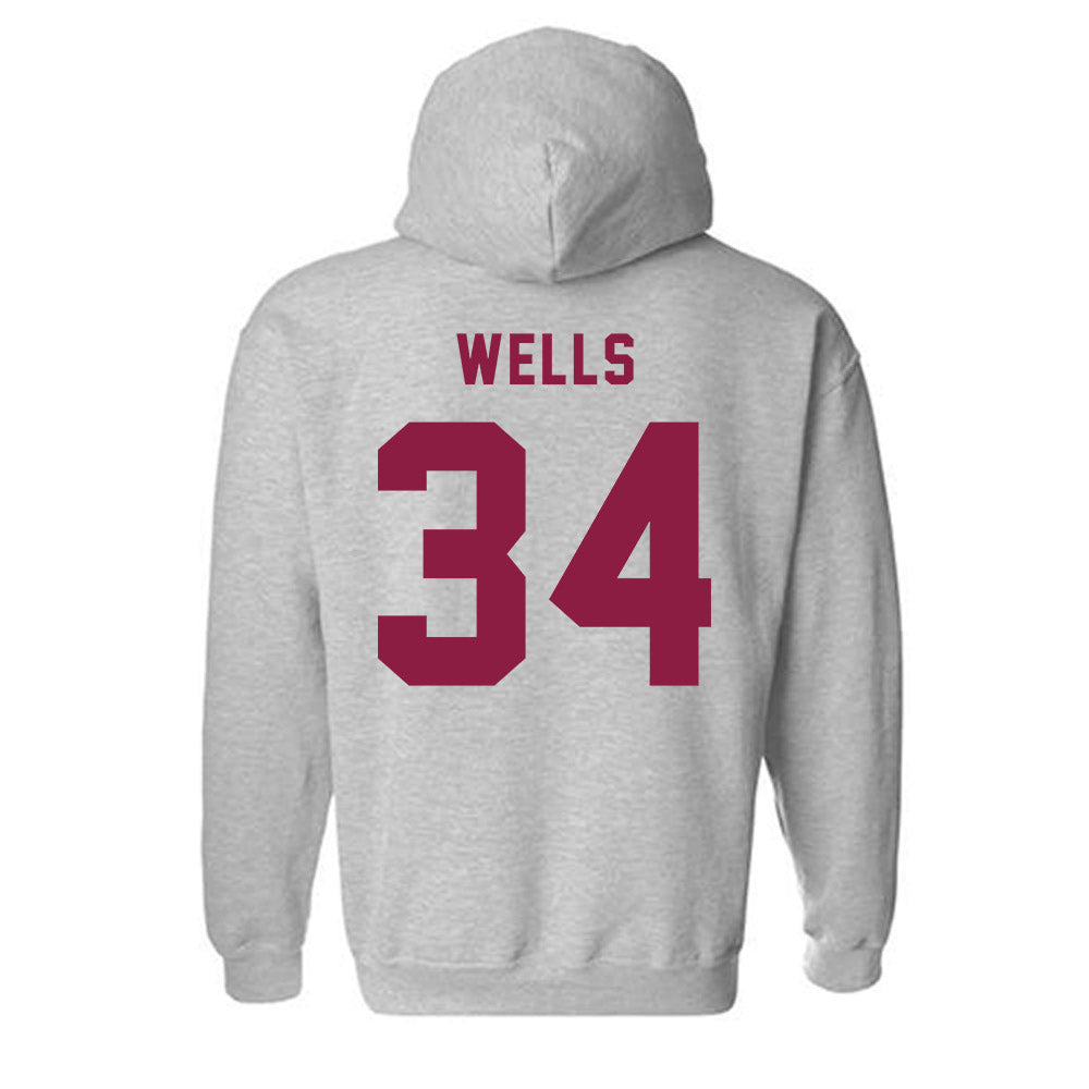 EKU - NCAA Football : Brody Wells - Classic Shersey Hooded Sweatshirt-1