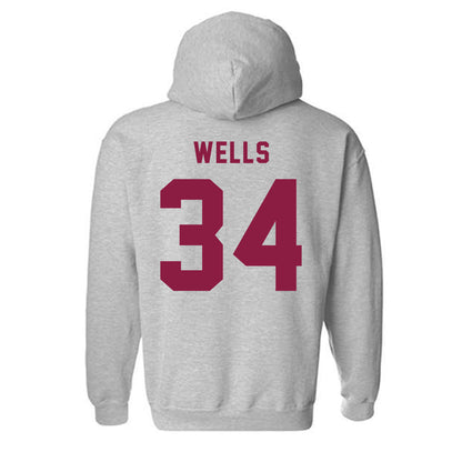 EKU - NCAA Football : Brody Wells - Classic Shersey Hooded Sweatshirt-1