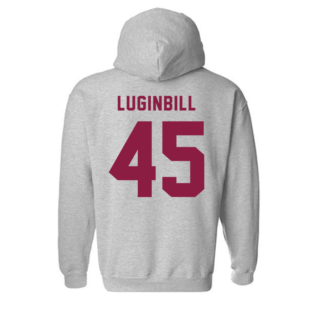 EKU - NCAA Football : Quaid Luginbill - Classic Shersey Hooded Sweatshirt-1