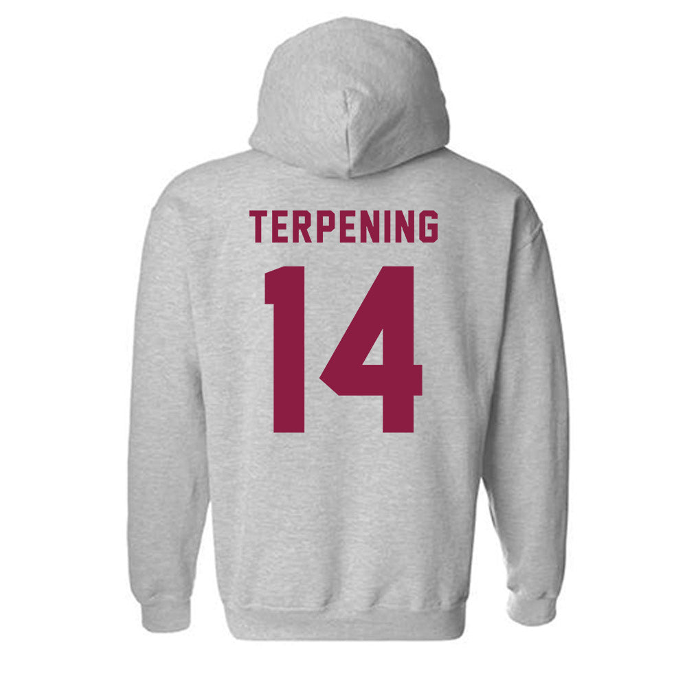 EKU - NCAA Women's Volleyball : Stella Terpening - Classic Shersey Hooded Sweatshirt-1