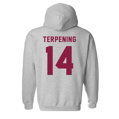EKU - NCAA Women's Volleyball : Stella Terpening - Classic Shersey Hooded Sweatshirt-1