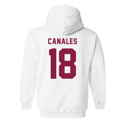 EKU - NCAA Women's Soccer : Miae Canales - Classic Shersey Hooded Sweatshirt-1
