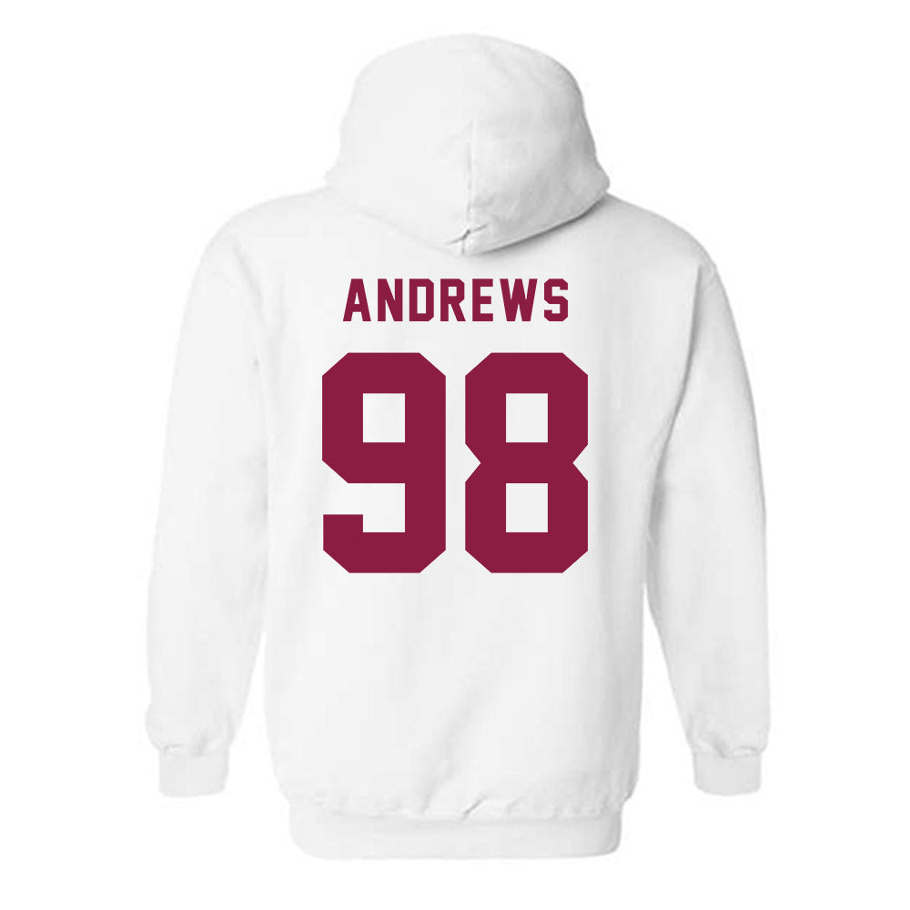 EKU - NCAA Football : Cedric Andrews - Classic Shersey Hooded Sweatshirt-1