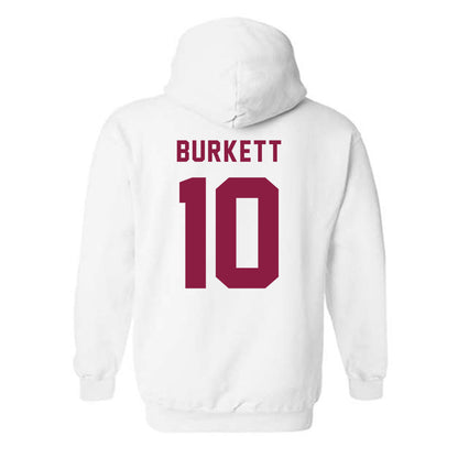 EKU - NCAA Football : Myles Burkett - Classic Shersey Hooded Sweatshirt-1