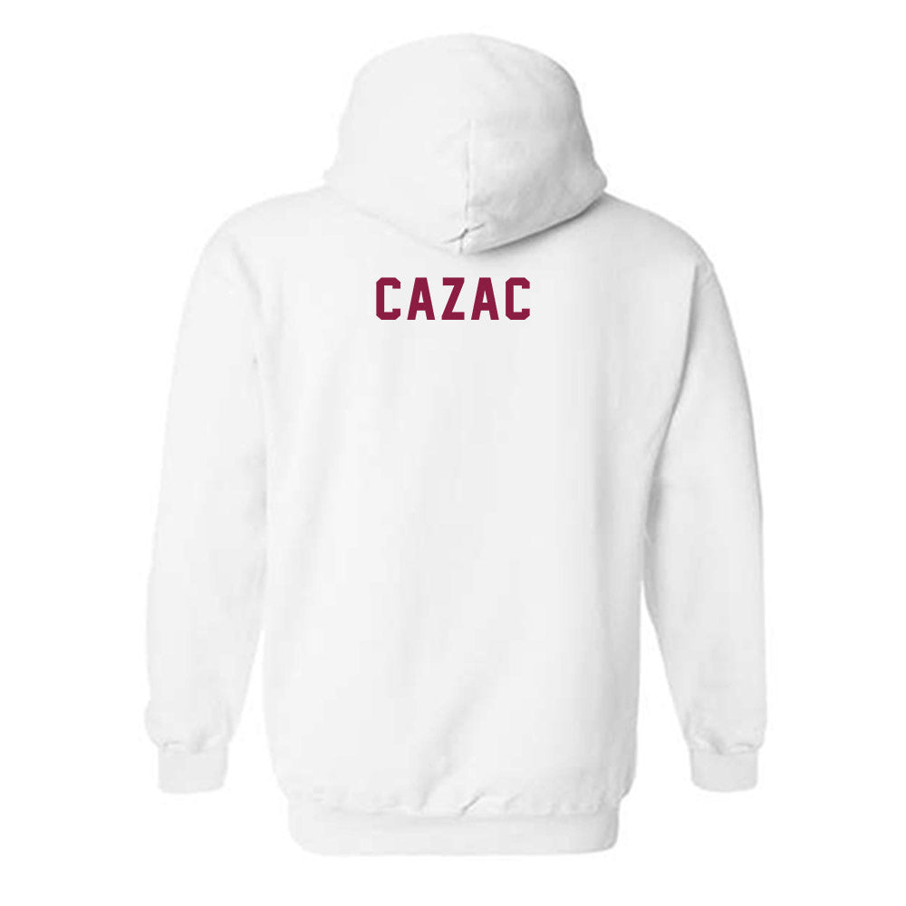 EKU - NCAA Men's Tennis : Ilie Cazac - Classic Shersey Hooded Sweatshirt-1