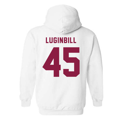 EKU - NCAA Football : Quaid Luginbill - Classic Shersey Hooded Sweatshirt-1