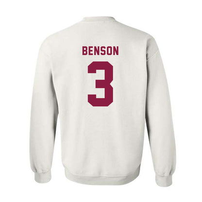 EKU - NCAA Baseball : Kobe Benson - Classic Shersey Crewneck Sweatshirt-1
