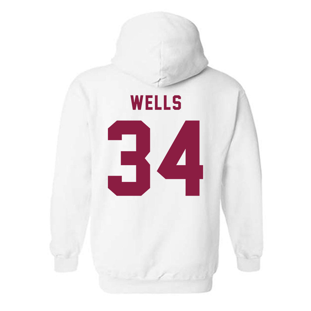 EKU - NCAA Football : Brody Wells - Classic Shersey Hooded Sweatshirt-1