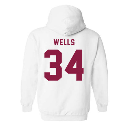 EKU - NCAA Football : Brody Wells - Classic Shersey Hooded Sweatshirt-1