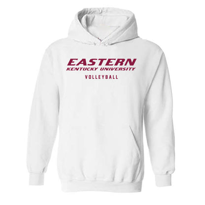 EKU - NCAA Women's Volleyball : Addison Burke - Classic Shersey Hooded Sweatshirt-0