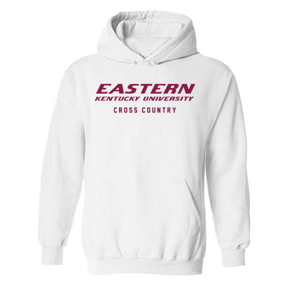 EKU - NCAA Men's Cross Country : German Vega - Classic Shersey Hooded Sweatshirt-0