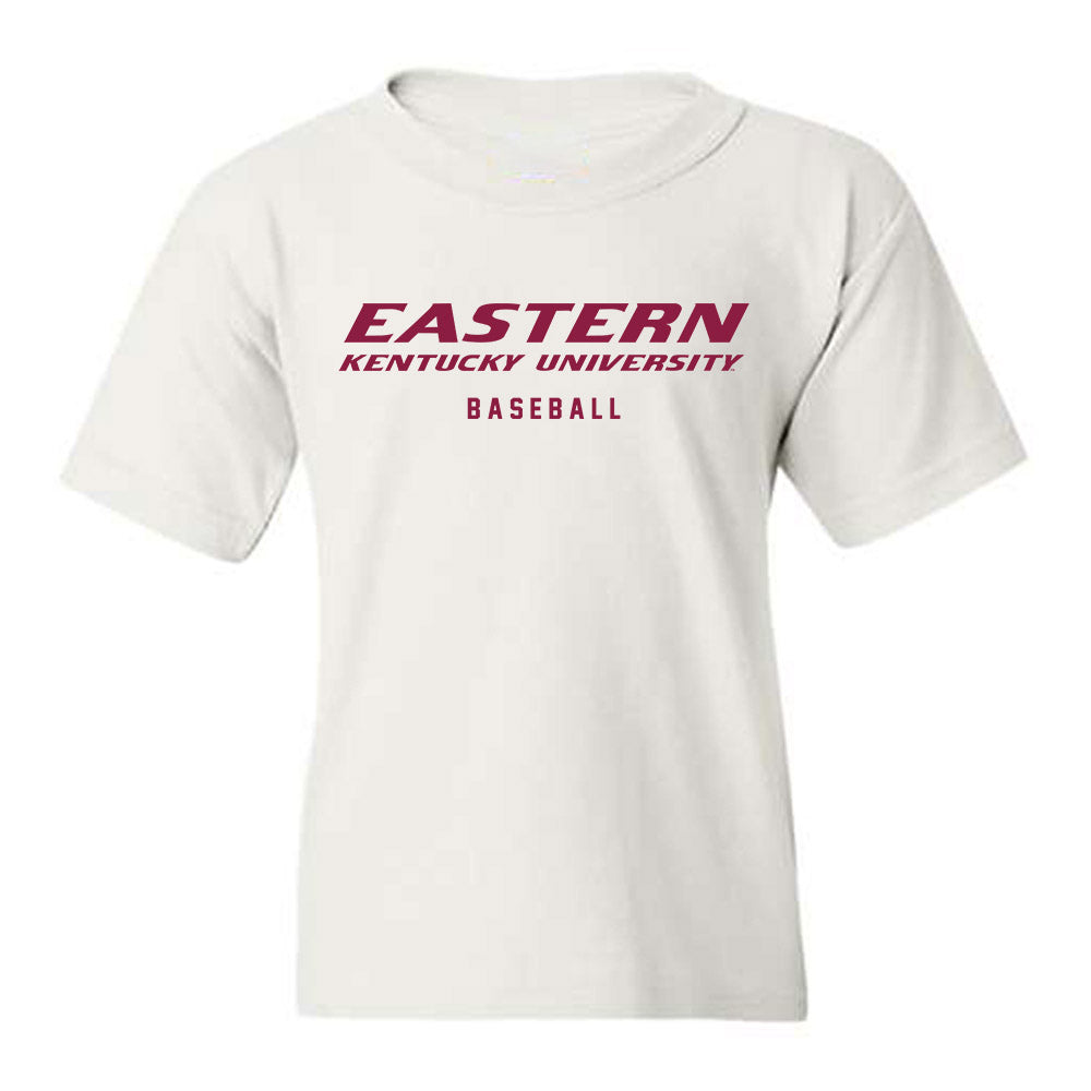 EKU - NCAA Baseball : Silas Shaffer - Classic Shersey Youth T-Shirt-0