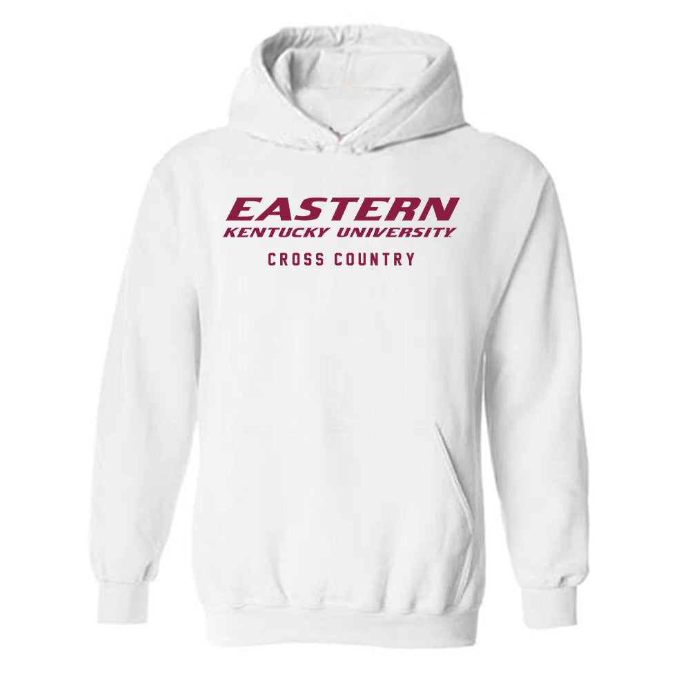 EKU - NCAA Men's Cross Country : Justine Kipkoech - Classic Shersey Hooded Sweatshirt-0