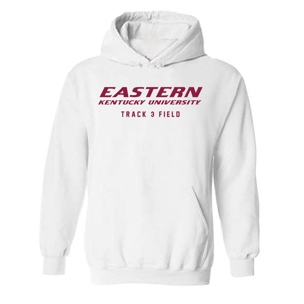 EKU - NCAA Women's Track & Field : Lariah Wooden - Classic Shersey Hooded Sweatshirt-0