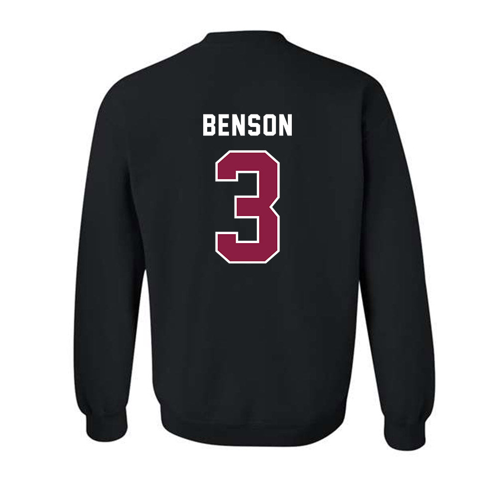 EKU - NCAA Baseball : Kobe Benson - Classic Shersey Crewneck Sweatshirt-1