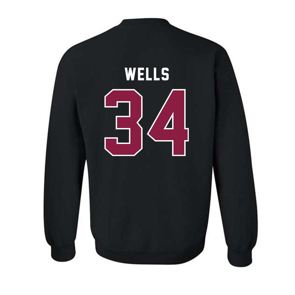 EKU - NCAA Football : Brody Wells - Classic Shersey Crewneck Sweatshirt-1