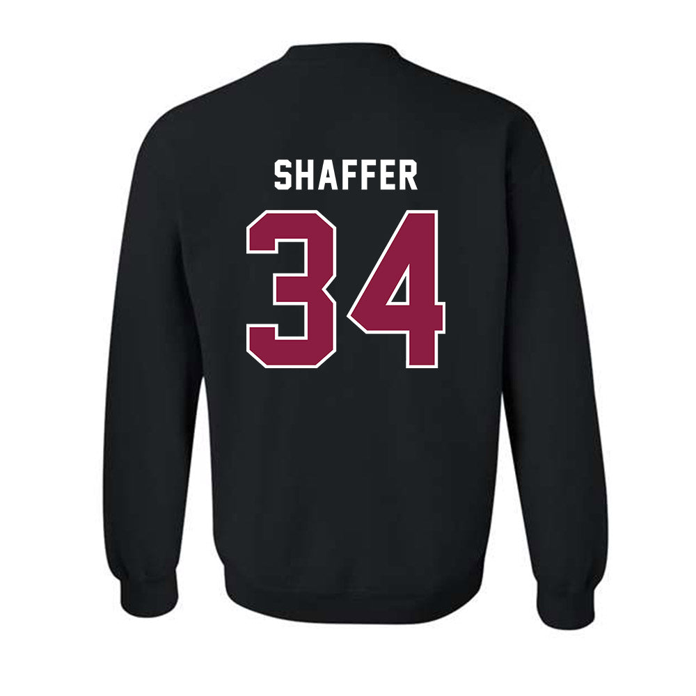 EKU - NCAA Baseball : Silas Shaffer - Classic Shersey Crewneck Sweatshirt-1